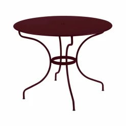 Sale Fermob Opera+ bord Ø96 cm Black cherry (vinröd)