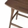 Discount Ethnicraft Osso Counter hög pall 67 cm Lackad teak brown