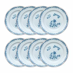 Clearance Rörstrand Ostindia assiett Ø18 cm 8-pack – Blå