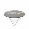 Online OX Denmarq O Table soffbord Marmor svart rostfritt stativ