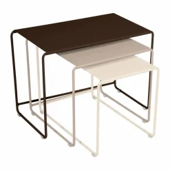 Fermob Oulala satsbord Tonka-Nutmeg (beige)-Latte beige (beige)