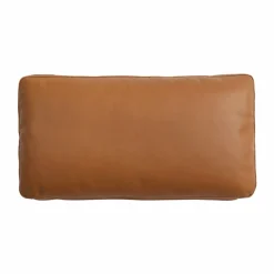 Muuto Outline soft kudde Refine Leather Cognac 55x30 cm