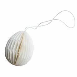 DBKD Ovoid påskhänge papper 7 cm White