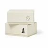 TÔNN furniture Pac box förvaringsbox TÔNN x MAJASBOK Off-white 2-pack