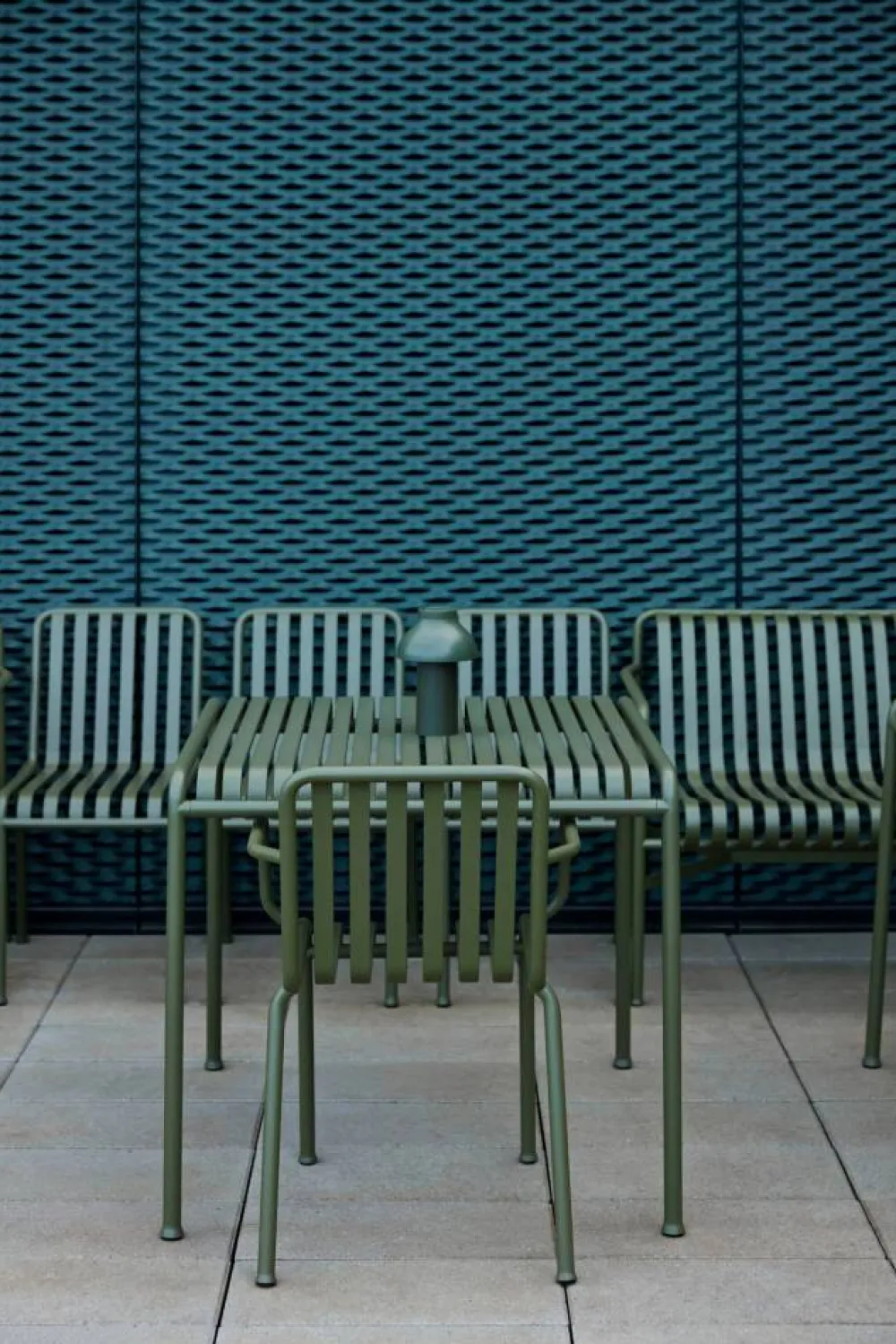 Discount HAY Palissade bord 82 5x90 cm Olive green