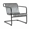 Outlet HAY Palissade Cantilever Low loungefåtölj Anthracite