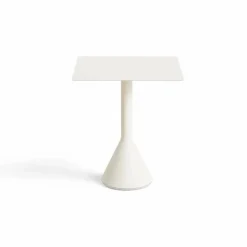 Outlet HAY Palissade Cone kvadratiskt cafébord 65x65 cm Cream white