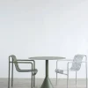 New HAY Palissade Cone runt cafébord Olive ø90