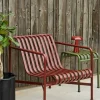 HAY Palissade Low loungefåtölj Iron red