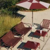 HAY Palissade Low Table bord 81 5x86x38 cm Iron red