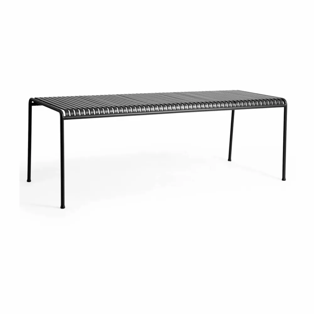 HAY Palissade matbord 220x90 cm Anthracite