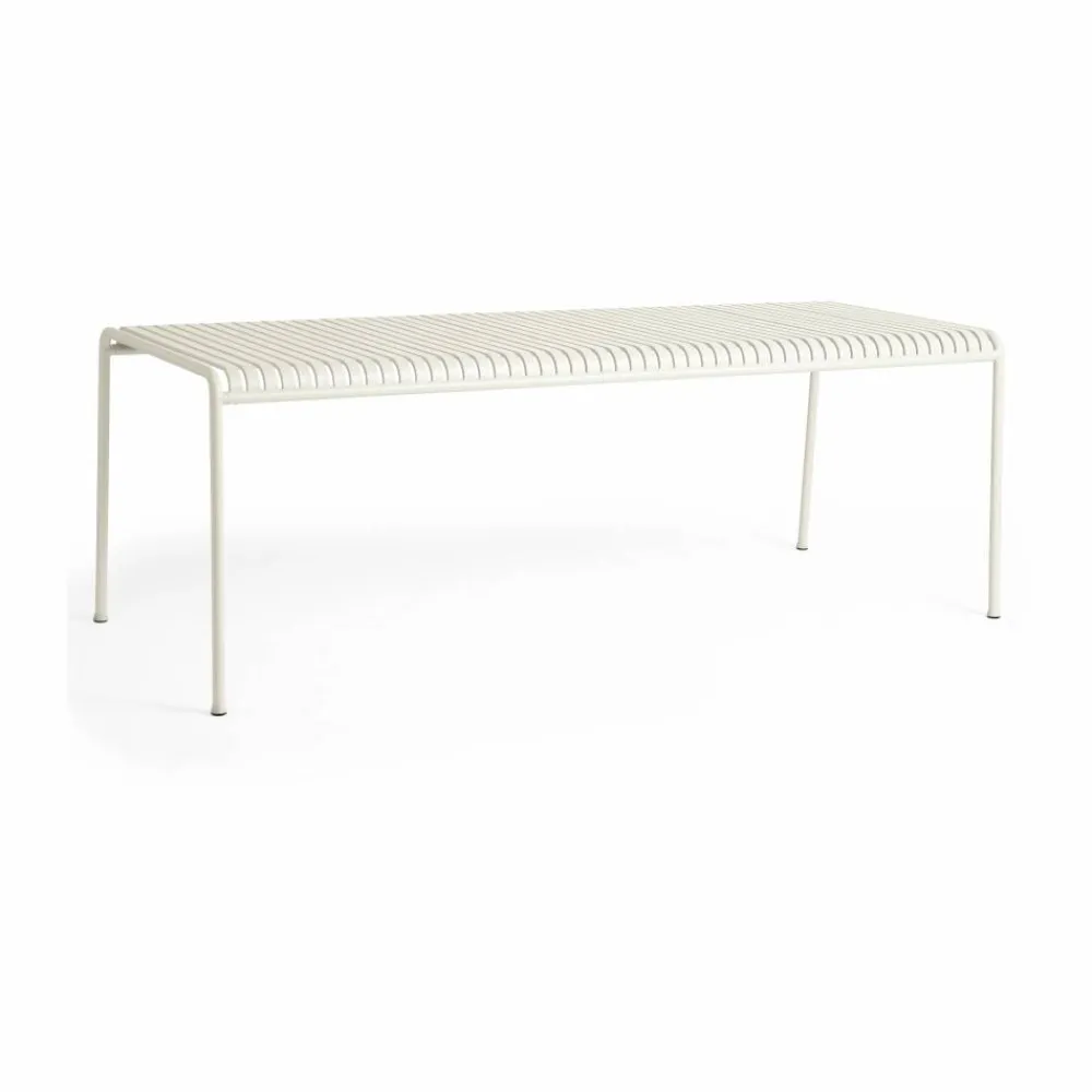 HAY Palissade matbord 220x90 cm Cream white