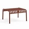 HAY Palissade Ottoman fotpall Iron red