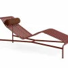 Outlet HAY Palissade schäslong Iron red