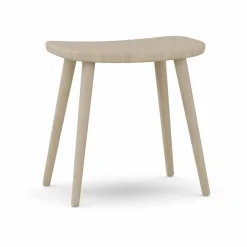 Stolab Palle pall ek Ljus mattlack