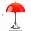 Louis Poulsen Panthella 250 portabel bordslampa V3 Original Opal Red