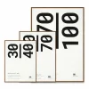 Discount Paper Collective ram plexiglas-mörk ek 30x40 cm
