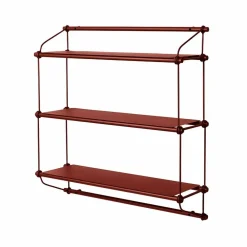Warm Nordic Parade hylla oxide red 3 hyllor