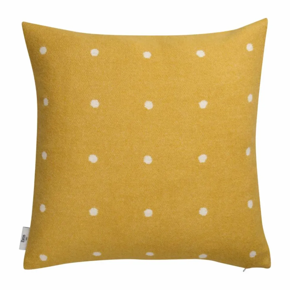 Røros Tweed Pastille kudde 50x50 cm Sun yellow