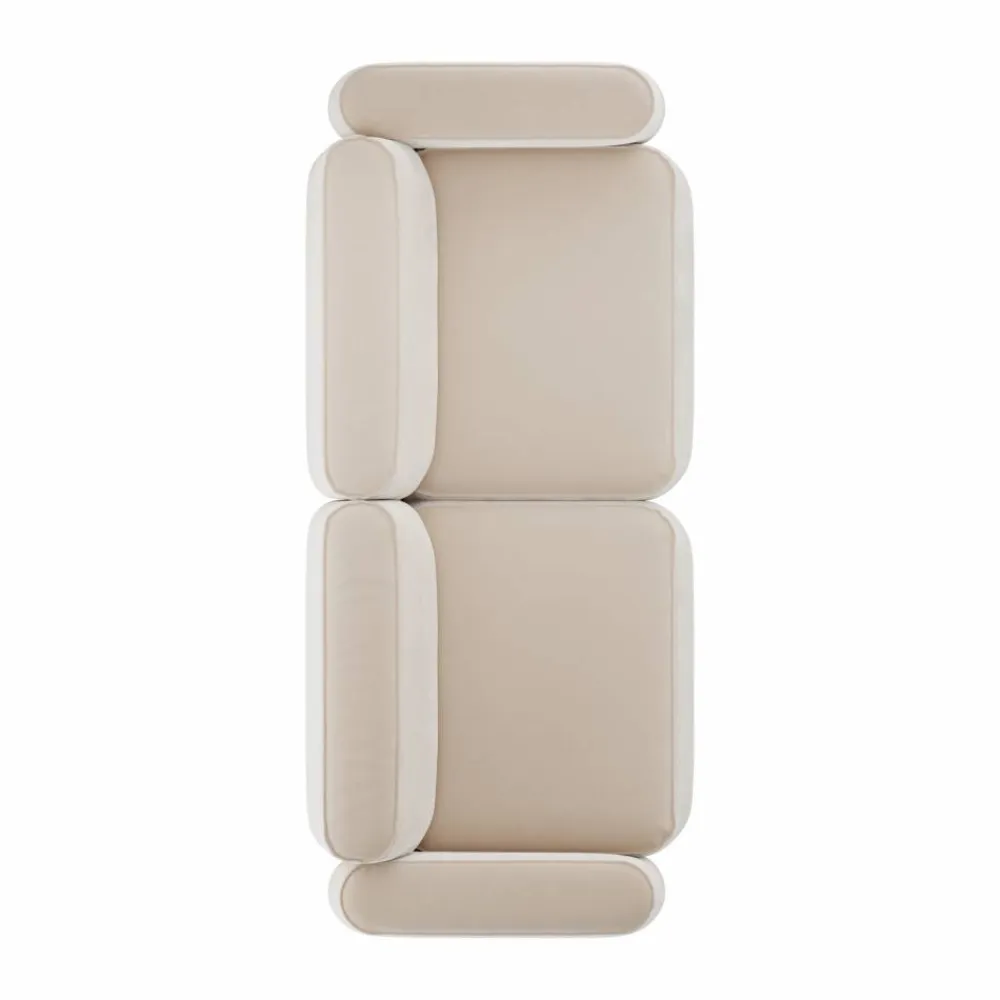 Best Massproductions Patch 2 5-sits soffa Atlantis 52 Alabaster