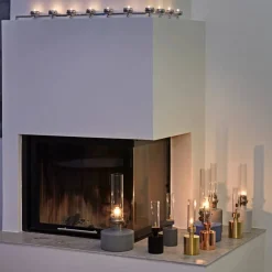 Outlet KLONG Patina oljelampa liten koppar