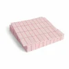 HAY Pattern Dinner servett 40x40 cm 20-pack Light pink-red grid