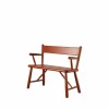 Best FDB Møbler P11 barnbänk Beech red painted