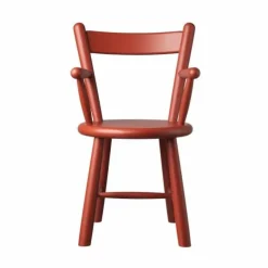 Online FDB Møbler P9 barnstol Beech red painted
