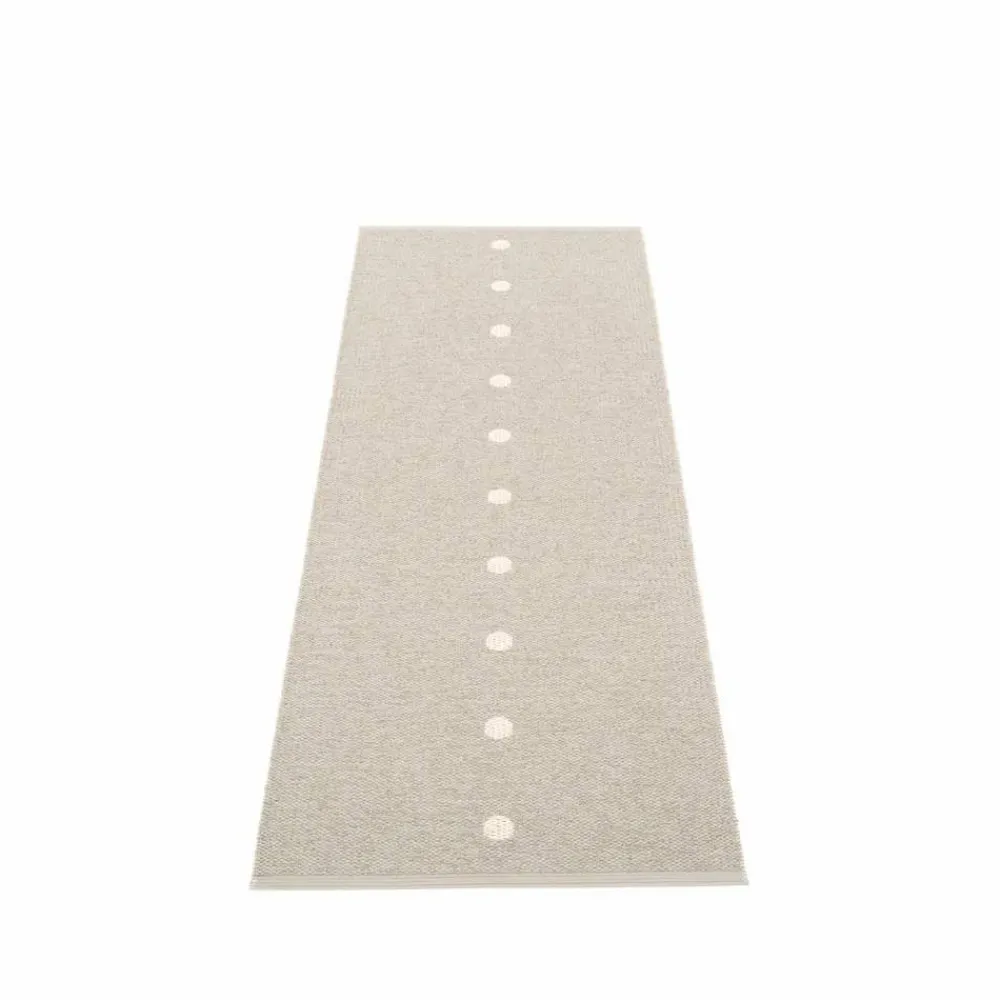 Hot Pappelina Peg gångmatta linen/vanilla 70x200 cm