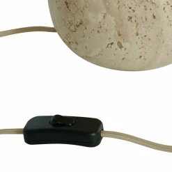Discount Watt & Veke Pella bordslampfot Travertine
