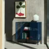 Hot HAY Perforated Cabinet skåp medium Steel blue