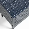 Clearance HAY Perforated Cabinet skåp small Steel blue