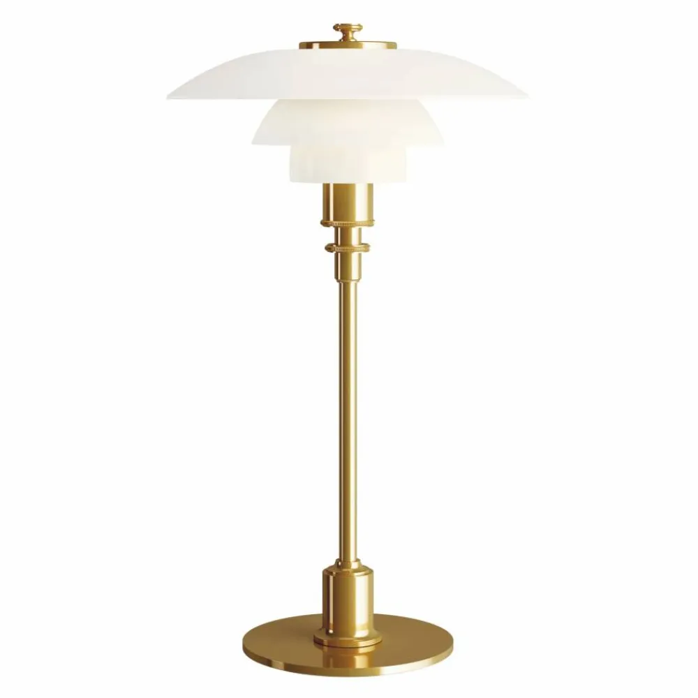 Louis Poulsen PH 2/1 bordslampa Mässing