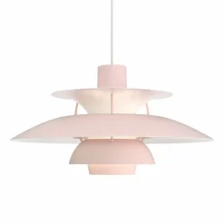 Clearance Louis Poulsen PH 5 pendel monokrom Ljusrosa