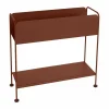 Outlet Fermob Picolino plant holder h.63 cm Red ochre (röd)