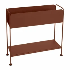 Outlet Fermob Picolino plant holder h.63 cm Red ochre (röd)