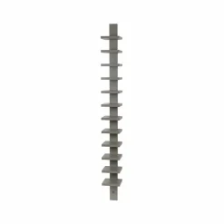 Källemo Pilaster vägghylla Grå betsad