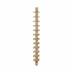 Källemo Pilaster vägghylla Såpad ek