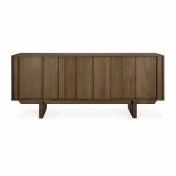 Clearance Ethnicraft Pillar sideboard Wild brown teak 169 cm