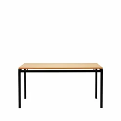 Clearance Carl Hansen & Søn PK52A studentskrivbord pulverlackerat stål Oljad ek-svart