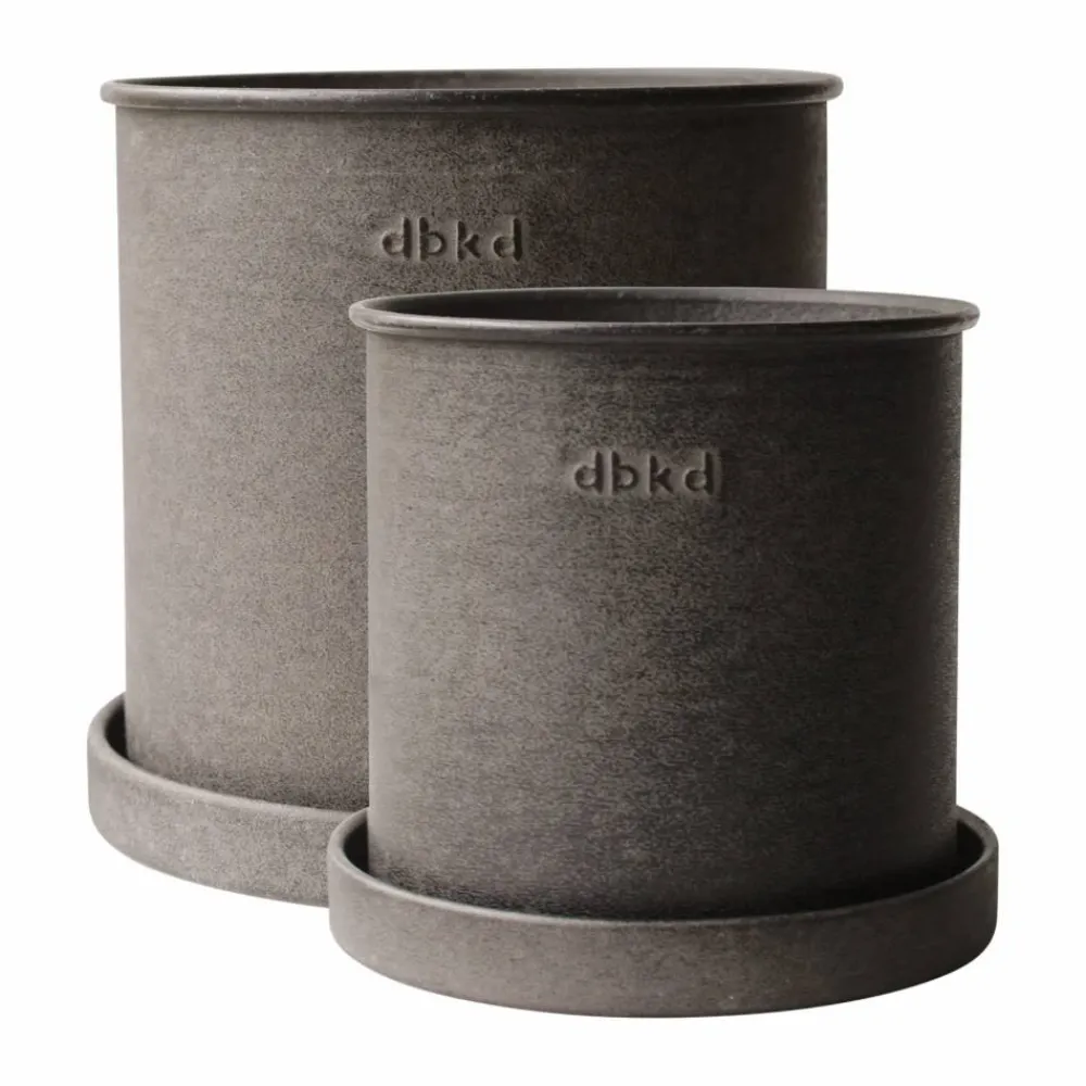 DBKD Plant pot kruka small 2-pack Brown