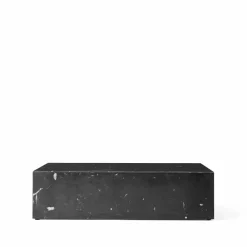 Audo Copenhagen Plinth soffbord black low