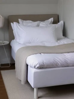 New Mille Notti Pousada Percale Påslakan EKO Vit 220x220 cm