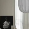 Watt & Veke Prisma lampskärm Ø45 cm linne White