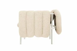 Hem Puffy loungefåtölj Eggshell-cream