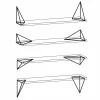 Maze Pythagoras Brackets 2-pack svart