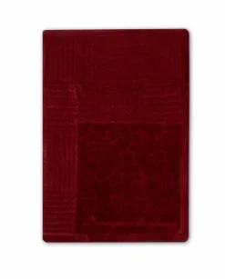 Sale Lexington Quilted Cotton Velvet Star överkast 160x240 cm Red