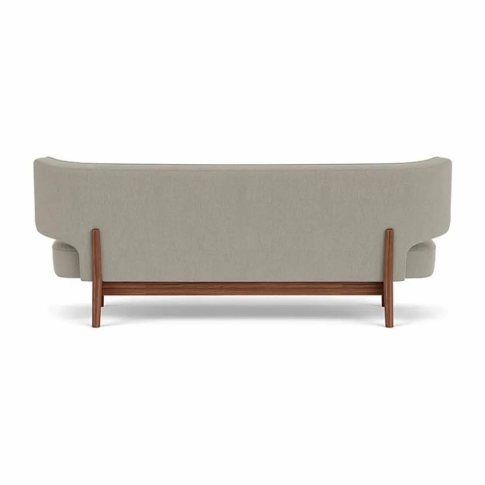 Audo Copenhagen Radiohus soffa Re-wool 0218-valnöt 2-sits