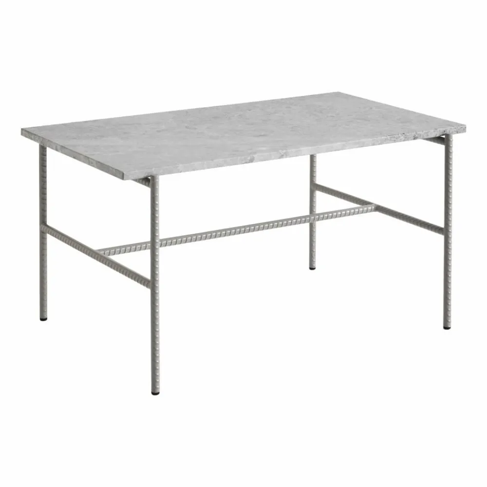 HAY Rebar soffbord 80x49x40 5 cm Grey marble-fossil