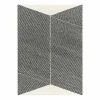 NJRD Rectangles ullmatta naturvit 170x240 cm